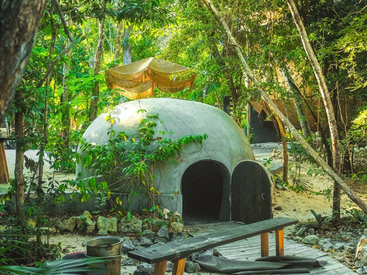 Casa Del Arbol At Villa Duendes Akumal Bagian luar foto