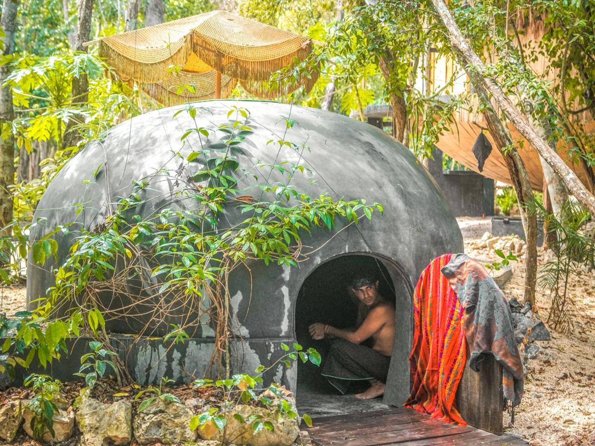 Casa Del Arbol At Villa Duendes Akumal Bagian luar foto