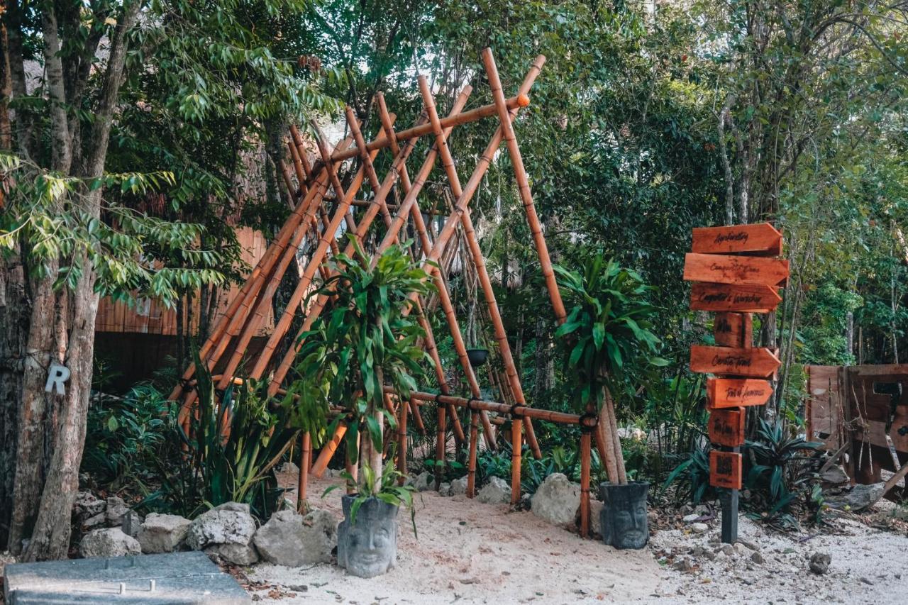 Casa Del Arbol At Villa Duendes Akumal Bagian luar foto