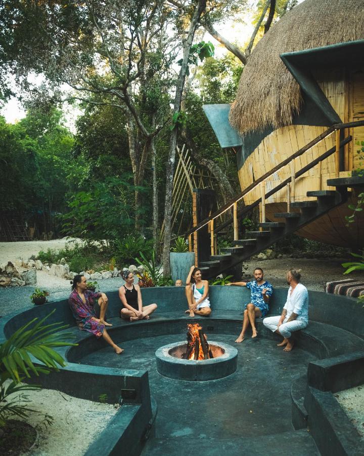 Casa Del Arbol At Villa Duendes Akumal Bagian luar foto