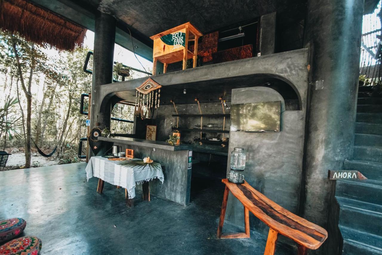 Casa Del Arbol At Villa Duendes Akumal Bagian luar foto
