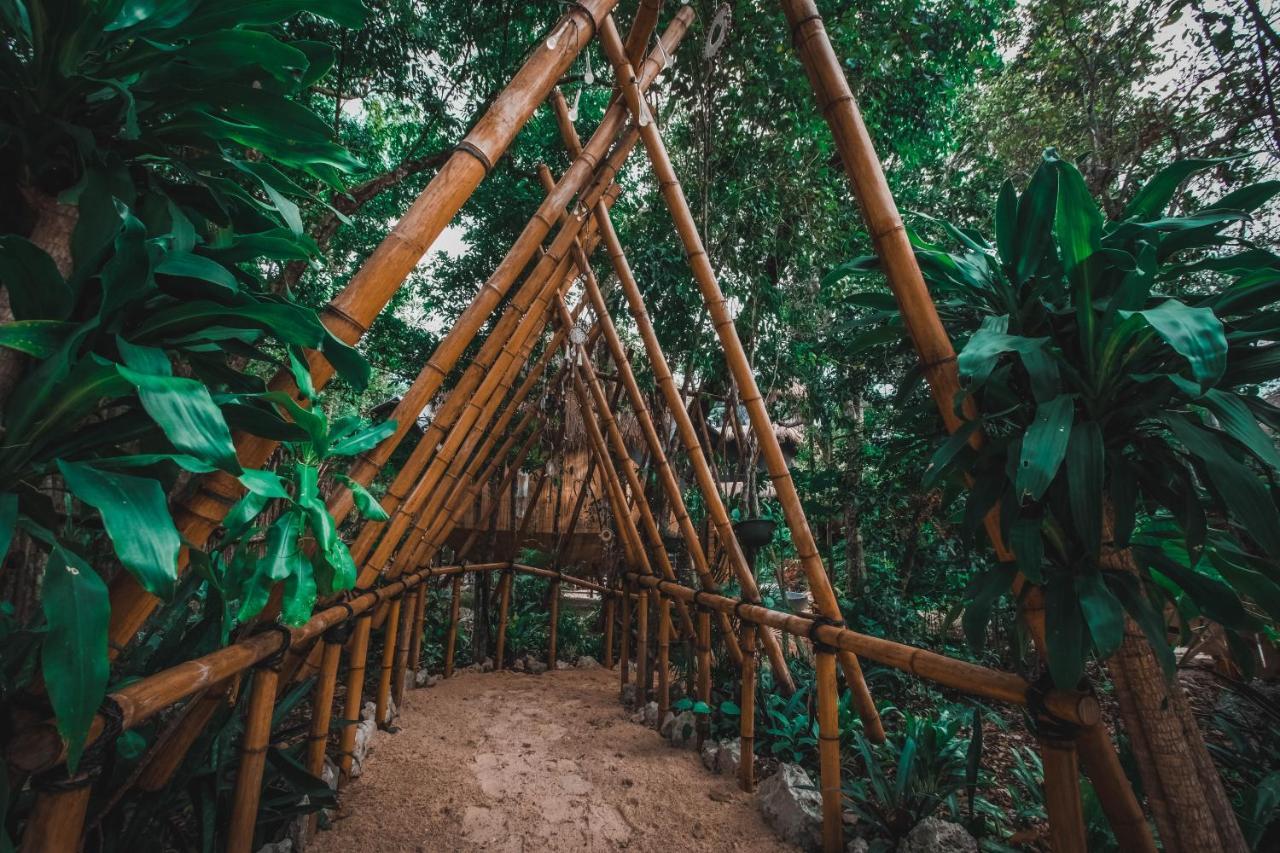 Casa Del Arbol At Villa Duendes Akumal Bagian luar foto