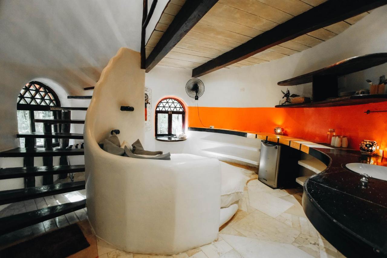 Casa Del Arbol At Villa Duendes Akumal Bagian luar foto