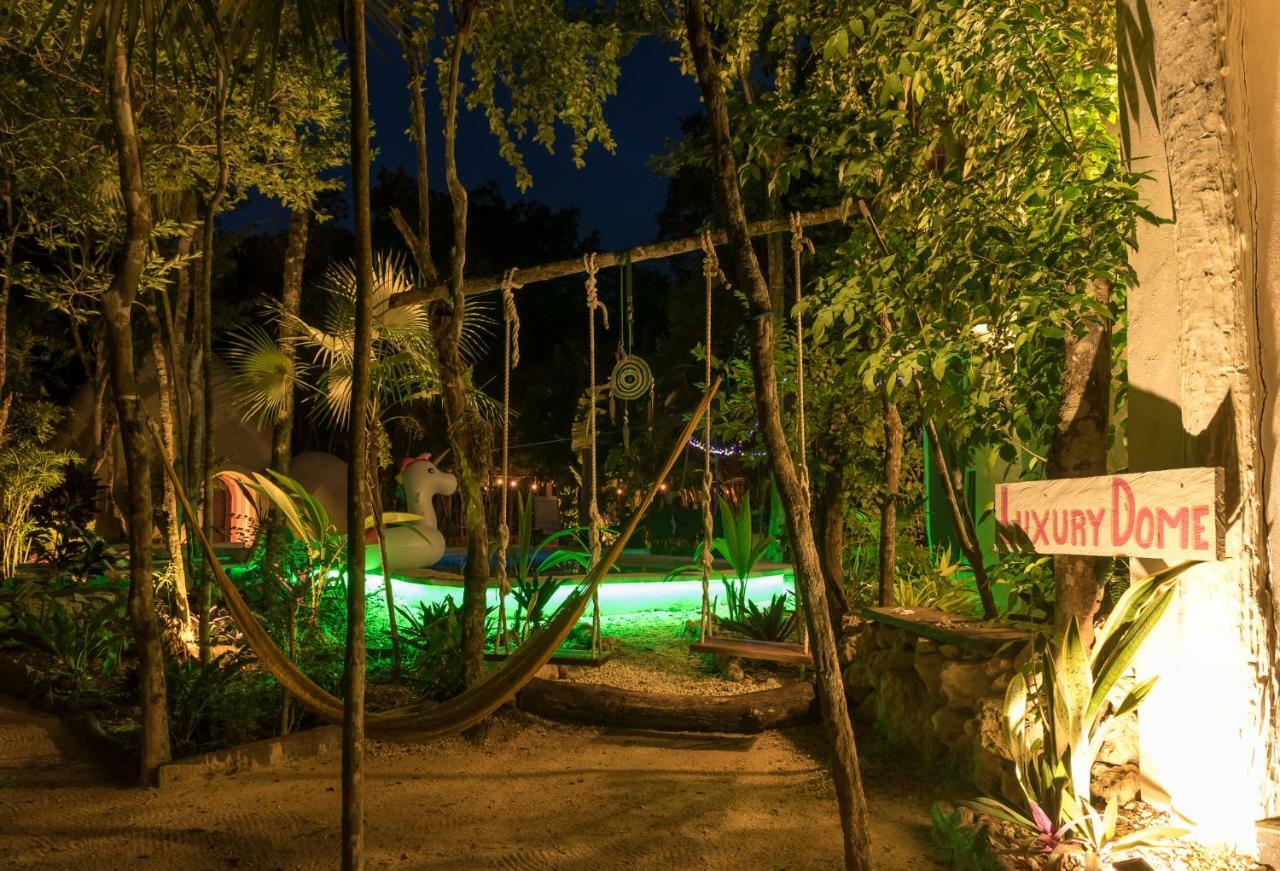 Casa Del Arbol At Villa Duendes Akumal Bagian luar foto